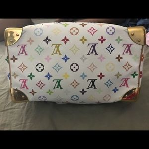 A Louis Vuitton monogram multicolore speedy 30 bag